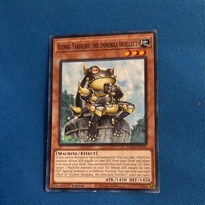 Yugioh Card GizmekTanigukuTheImmobileIntellect EarthTypeMonster 1stEdition NWOTS